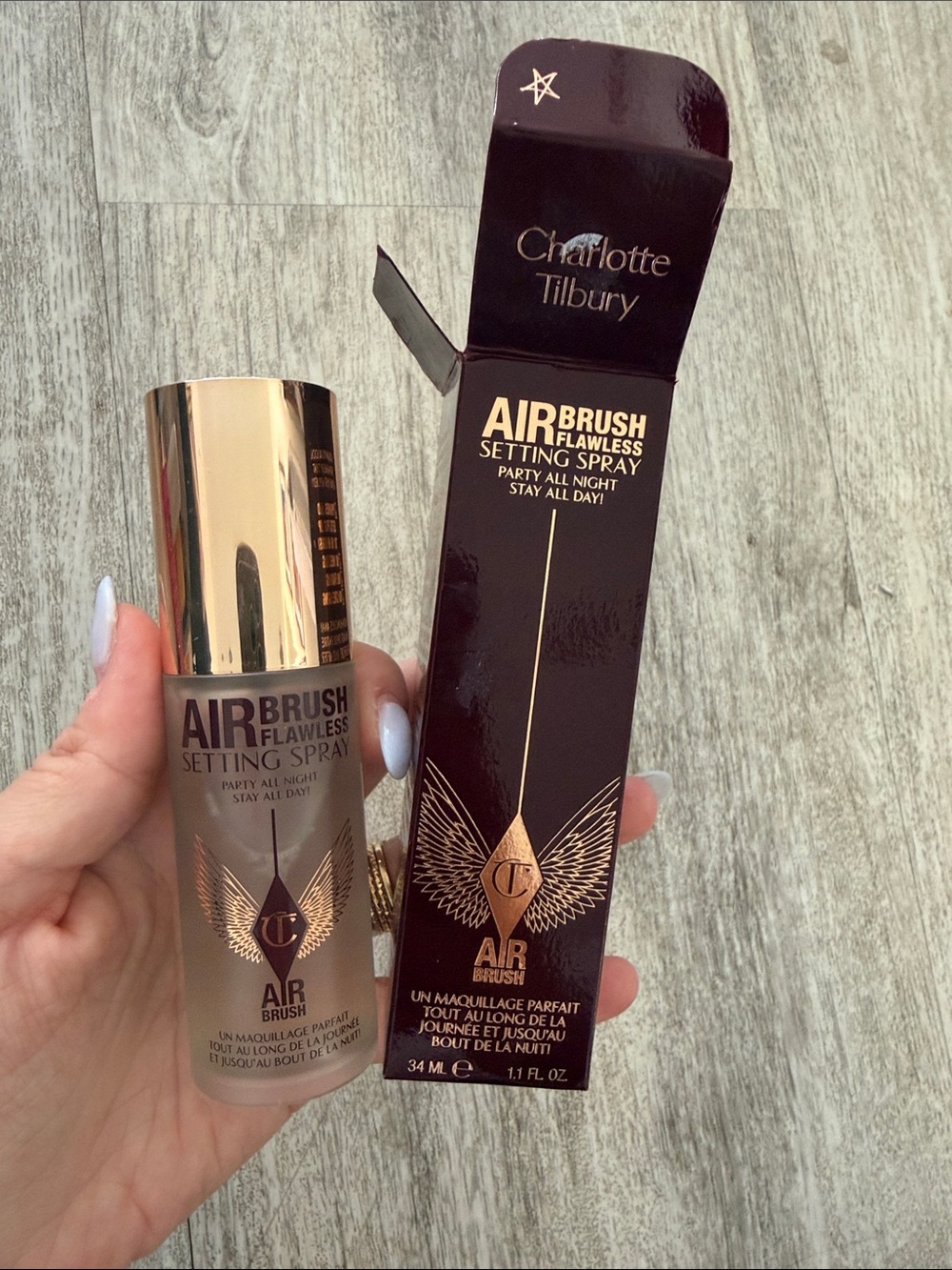Charlotte Tilbury Airbrush Flawless Setting Spray mini $25 retail